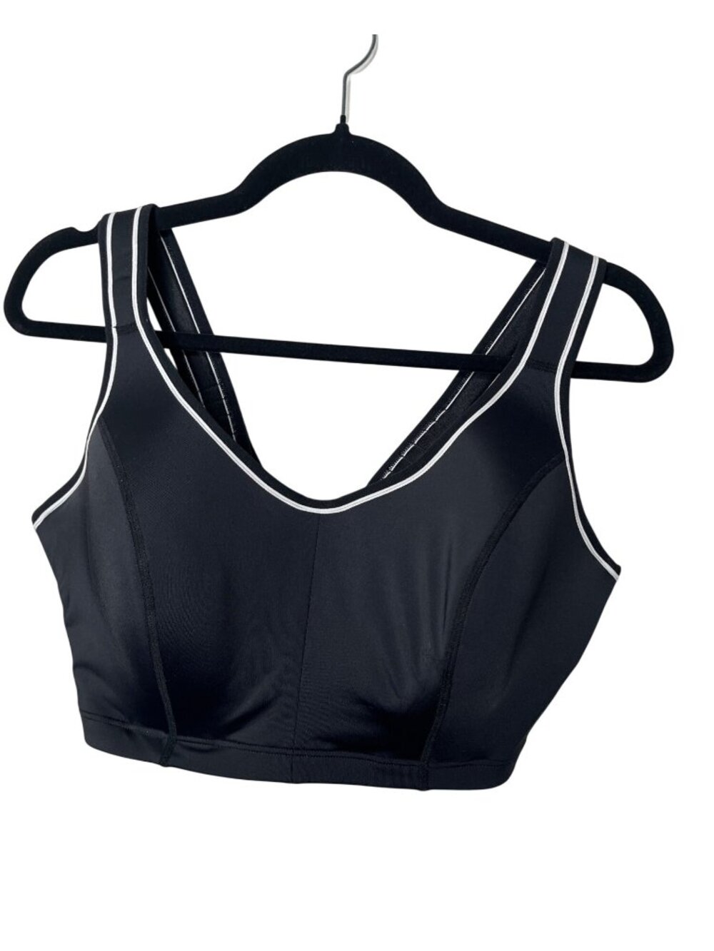LIVI Lane Bryant Active Black Molded Underwire Sports Bra 38F